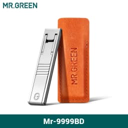 MR.GREEN Ultra Thin Nail Clippers German Precision Manufacturing Technology Nail Cutters With Cow Leather Cover Superior Texture