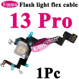 LED Flash Light Flex Cable For iPhone 13 12 11 Pro Max 14 Plus Proximity Light Sensor Flashlight Flex Ribbon Replacement Parts