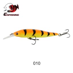 ESFISHING Wobble Hard Lure NAHAN 75mm 7.1g 0-2.4 Dive Fishing Baits Flow Floating Minnow Isca Artificial
