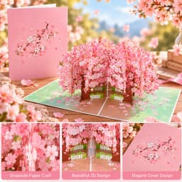 3D Pop UP Lovely Card for Beloved Mom Friend Gift Birthday Anniversary Wedding Invitation Mothers Day Greeting Thank You Cards