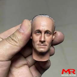 1/6 Scale Male Soldier Vasily Lebin Peiper Miller Egon Laina Head Sculpt Carving Model Fit 12'' Action Figure Body Dolls