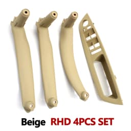 RHD Right Hand Driver Interior Door Armrest Leather Pull Handle Full Set For BMW X5 X6 E70 E71 E72 2007-2014