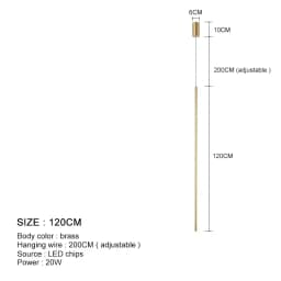 Modern LED Longer Pendant Lights Home Decor Hanging Lamp Dining Room Bedroom Bath Bedside Background Chandeliers Fixtures