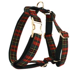 Luxury Collar Leash Dog Harness Custom Logo TS Accessories Dog Collar Leash Harness Set American Flag Dog Collar with Grid 16