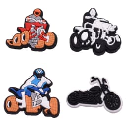 Skull Shoe Charms for Crocs Accessories Punk Badge Unisex Sandals Buckle Men Pins Decoration Jeans Wholesale Shoes Accessories