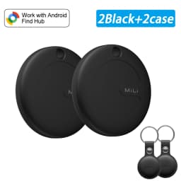 Android Only MiLi LiTag/MiTag Car Locator Anti-Lost Smart Tag Compatibility Key Bag Item Finder for Google Find Hub 1/4pcs Set