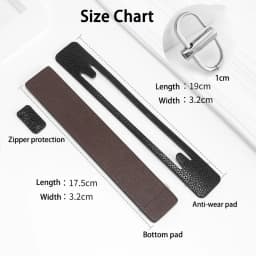 EverToner Anti-wear Sheet For Woc Bag Hardware Buckle Corner Protector Bag Inner Support Bottom Pad Bag Accessories