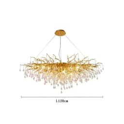 Luxury Crystal led Ceiling Lights Chandeliers Home Hanging Pendant Lamp Living Dining Room Bedroom Lustre Lampara techo