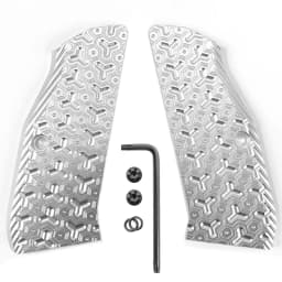 1pair CZ75 Grips Aluminium Alloy Grips for CZ 75 Full Size, SP-01 Series, Shadow 2, 75B BD, Gun Grips with Screws
