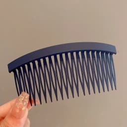 Solod Color Plastic Side Hair Twist Comb French Twist Comb for Women 20 Teeth Fine Hair Clips Fashion Hair Accessories Wholesale