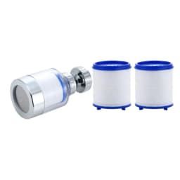 2-40PC Faucet Water Filter Element Remove Chlorine Heavy Metals Filtered Showers Head Bath Filtration Purifier Soften Hard Water