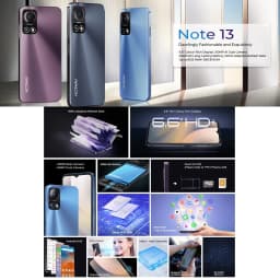 HOTWAV Note 13 Smartphone 4GB+128GB 6.6'' HD+ Android 13 T606 Octa Core 50MP 5160mAh 4G Cellphone