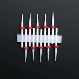 10pcs Ceramic Nail Drill Bits Set Milling Cutter for Electric Manicure Bit Flame Corn Files Pedicure Machine Polish Accesoires