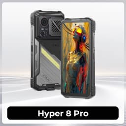 HOTWAV Hyper 8 Pro Rugged Smartphone 125dB Lound Speaker 55W Fast Charging 5G Mobile Phone 12000mAh 108MP 12GB 512GB Cellphone