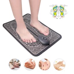 Customizable Electric EMS Foot Massager Pad Electrical Muscle Stimulation Foot Massager Foldable Massage Mat