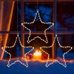 1pc Five-pointed Star String Lights, LED Star Lights, Decorative Star Lights with 8 Lighting Modes/Timer Christmas Decorations