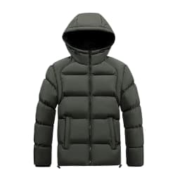 Men High Quality Hooded Parkas Men Plus Size Short Parkas Men Loose Cotton Coat Winter New Warm Casual Versatile Daily Parkas