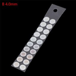 20PCS Stainless Steel In-Ear Earphone Filter Dust Net Earbuds With Glue