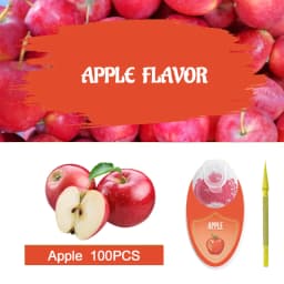 100pcs Mixed Fruit Flavor Capsule Mint Beads Ice Pops Cigarette Filter Brush Ball for Smoking Accessories DIY Tobacco Holder