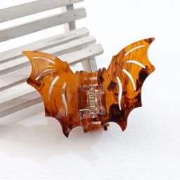 Bat-shaped Acetic Acid Material Halloween Funny Updo Festival Dress Hair Grab Hair Accessories for Women