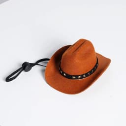 British Pet Dog Hat Star Cowboy Hat Pet Supplies Adjustable Dog Costume Top Hat Headwear Pet Hat Dogs Caps Pet Sun Hats For Cats