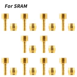 MUQZI 10 Set Bicycle Brake Olive For BH90 BH59 SRAM MAGURA TEKTRO Brake Insert Needle Bike Hydraulic Disc Brake Hose Connector