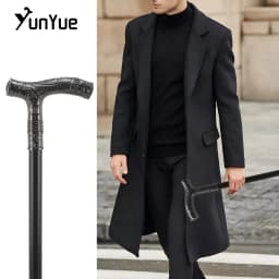 Silvery Male Eagle Head Flower Relief Walking Cane Gentleman Fashion Elegant Walking Stick Cosplay Film Props Party Walking Cane