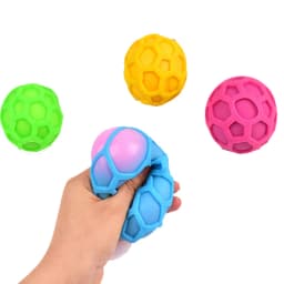 Colorful Vent Ball Safe Squeeze Fidget Toy Adorable Anti-stress Ball TPR Colored Vent Ball Toy Squeezing Toys Relieve Stress