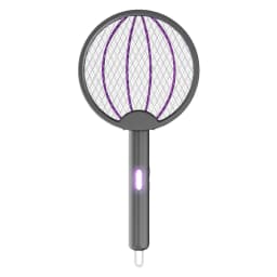 Electric Fly Swatter Rechargeable Mosquito Killer Lamp Bug Zapper Racket Anti Mosquito Swatter Fly Trap Lamp for Indoor Outdoor