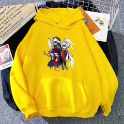 Murder Drones Uzi Doll N V Hoodie Women Harajuku Kawaii Hoodies Unisex Anime Cartoon Streetwear Aesthetic Pullovers Sweatshirts