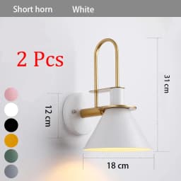Modern Simple Wall Lamp Living Room Creative Background Wall Aisle Wall Lamp Nordic New Bedroom Bedside Lamp