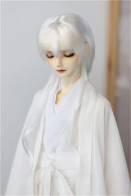 In Stock BJD/SD Wig 1/3 1/4 Milk Silk Short Hair Long Curly Elegant Girls Brown Green Doll Accessories(No Doll)
