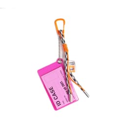 Card Holder Lanyard For Keys Fluorescent Color Key Chain Decorate Credential Holder