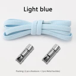 New Elastic Laces Sneakers Round Press Lock Shoelaces Without ties Kids Adult No Tie Shoelace Rubber Bands Shoes Accessories
