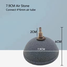 Aquarium Air Bubble Stone Aerator For Aquarium Fish Tank Pump Hydroponic Oxygen Plate Air Pump Fish Tank Accessories 60/80/100mm