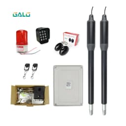 AC110V/220V to 24V Electric Automatic Strong Dual Arm Swing Gate Opener Up to 660 Lbs Hardware Driveway Door KIT