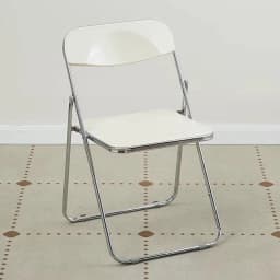 Modern Simple Acrylic Transparent Folding Chair Portable Dining Leisure Chair for Home Living Room Balcony