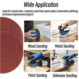 3/4/5/6 Inch Sanding Disc Round Sandpaper Sheet Set Sand Paper Buffing Polishing Pad for Car Polish Sanding Paper