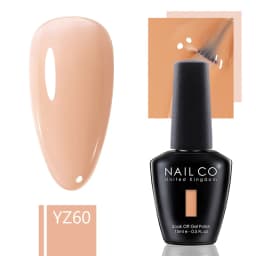 NAILCO 15ml Gel Nail Polish Semipermanente Varnishes Lacquer Esmalte Black White Color UV Lakiery Hybrydowe Vernis Gellak Polish