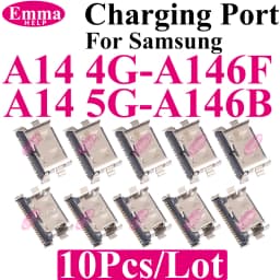 10pcs Charging Port Dock Plug For Samsung A06 A07 A05 A04 A13 A14 A15 A17 A25 A31 A50s A51 A16 USB Charger Connector Socket