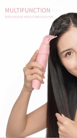 Electric Aromatherapy Hair Brush for Bakhoor & Oud Hair Scent Diffuser Brush Bakhoor / Oud / Bukhoor Applicator for Hair