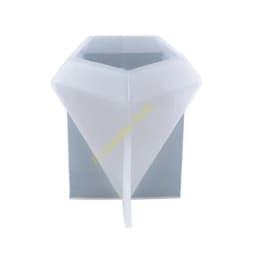 Pyramid Molds for Resin Cone Ring Holder Resin Molds Resin Pyramid Molds for Candle Making Silicone Resin Molds Handmade QX2F