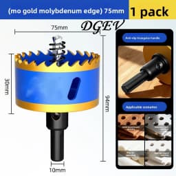 Woodworking Hole Saw Set, Electric Drill Dedicated Hole Saw Drill Bit, Wood Board, Stainless Steel, Gypsum Board Drilling Tool