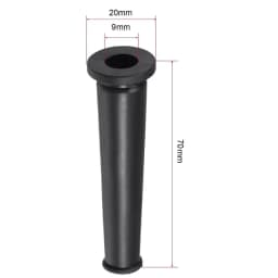5Pcs Black Rubber Wire Protector Cable Sleeve Boot Cover For Angle Grinder Electric Drill Cable Wire Protection Boat Wire Protec
