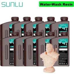 SUNLU 10KG ABS-Like/ Standard / Water-Wash/ 14K High Precision Resin 405nm Rapid UV-Curing Photopolymer Resin 1KG/Bottle