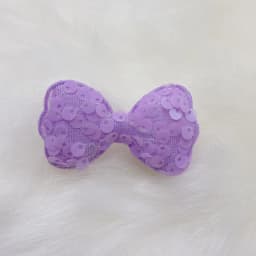 42Pcs/Lot 6*3.5cm Glitter Sequin Bowknot Padded Appliques For DIY Headband Accessories And Craft Clothes Sewing Supplies