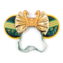 Mouse Ears Adjustable Headband Cartoon Sequin Bows Headband Birthday Party Christmas Princess Cosplay Costume For Women Adult