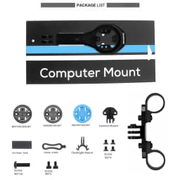 ULLICYC Aluminium Bike Computer Mount for Vision TFE Metron Pro Triathlon TT Handlebar for GOPRO Garmin Wahoo Bryton IGPS