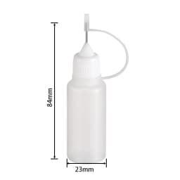 5pcs/lot 5-120ML PE Plastic Squeezable Tip Glue Applicator Plastic Bottle for Paper Quilling DIY Scrapbooking Paper Craft Tool