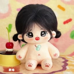 Cute 20cm Idol Doll With Clothes Kawaii Plush Cotton Dolls Stuffed Toy DIY Birthday Gift